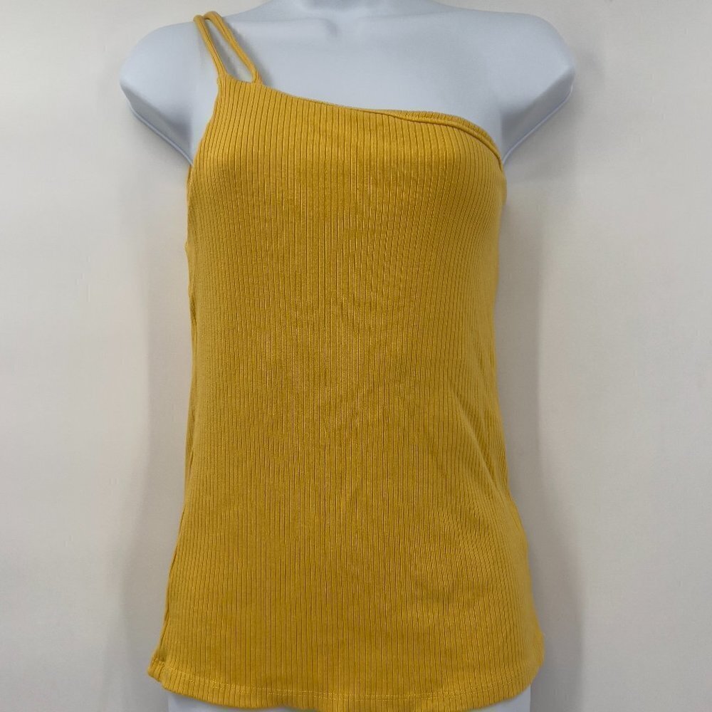 Sundry One Shoulder Spaghetti Strap Top NWT